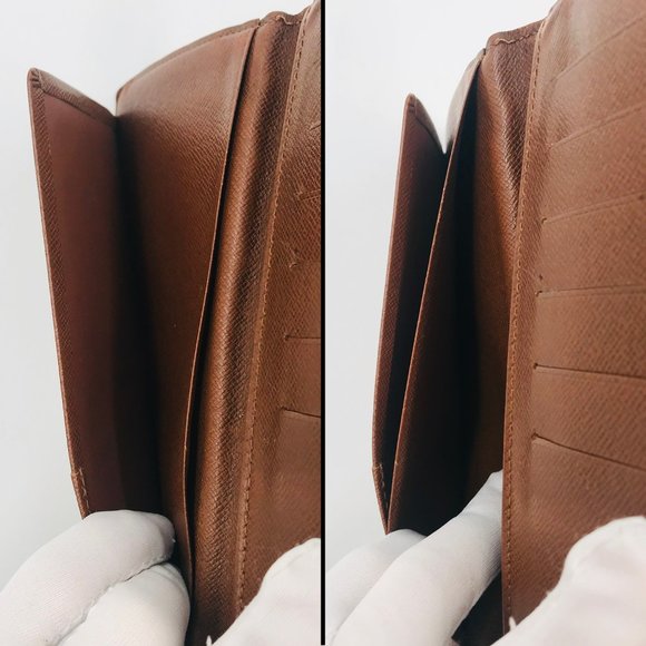 SOLD Auth Louis Vuitton Monogram bi-fold wallet - Picture 8 of 9
